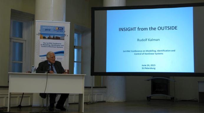 R. Kalman's plenary talk on the conference MICNON 2015.